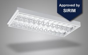 SAC T8 Mirror Louvre Fitting Series - Recessed Imperial